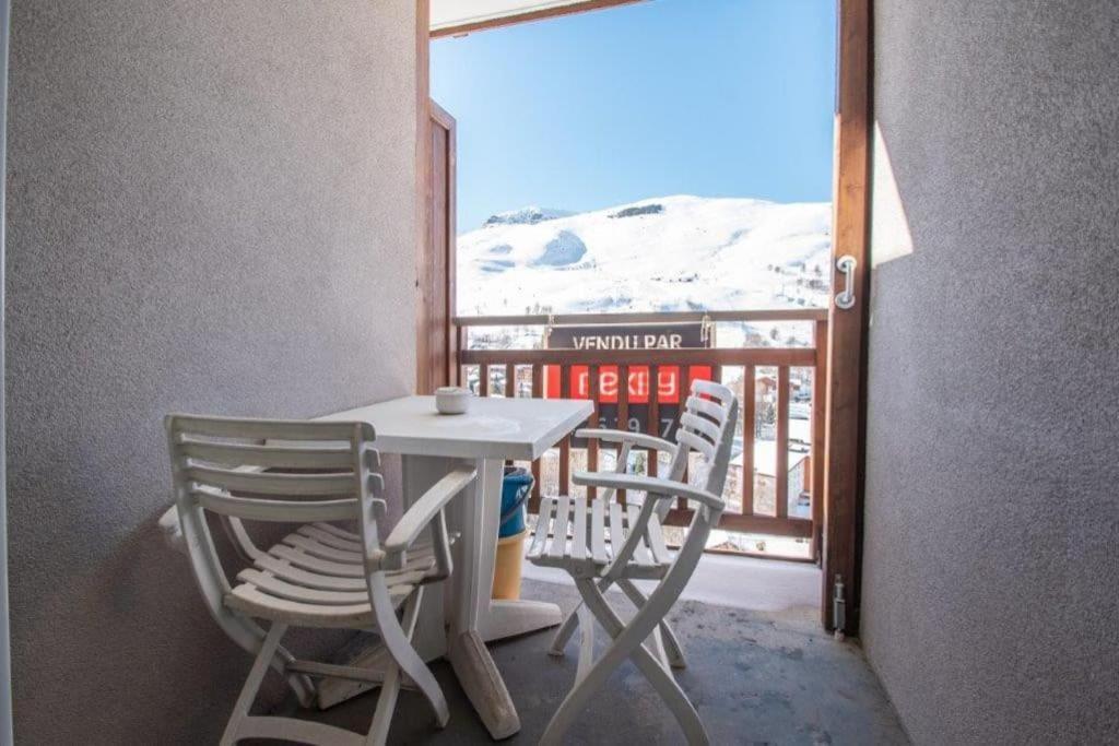 Studio Cabine 4 Pers Les2Alpes 21M² Les Deux Alpes Luaran gambar