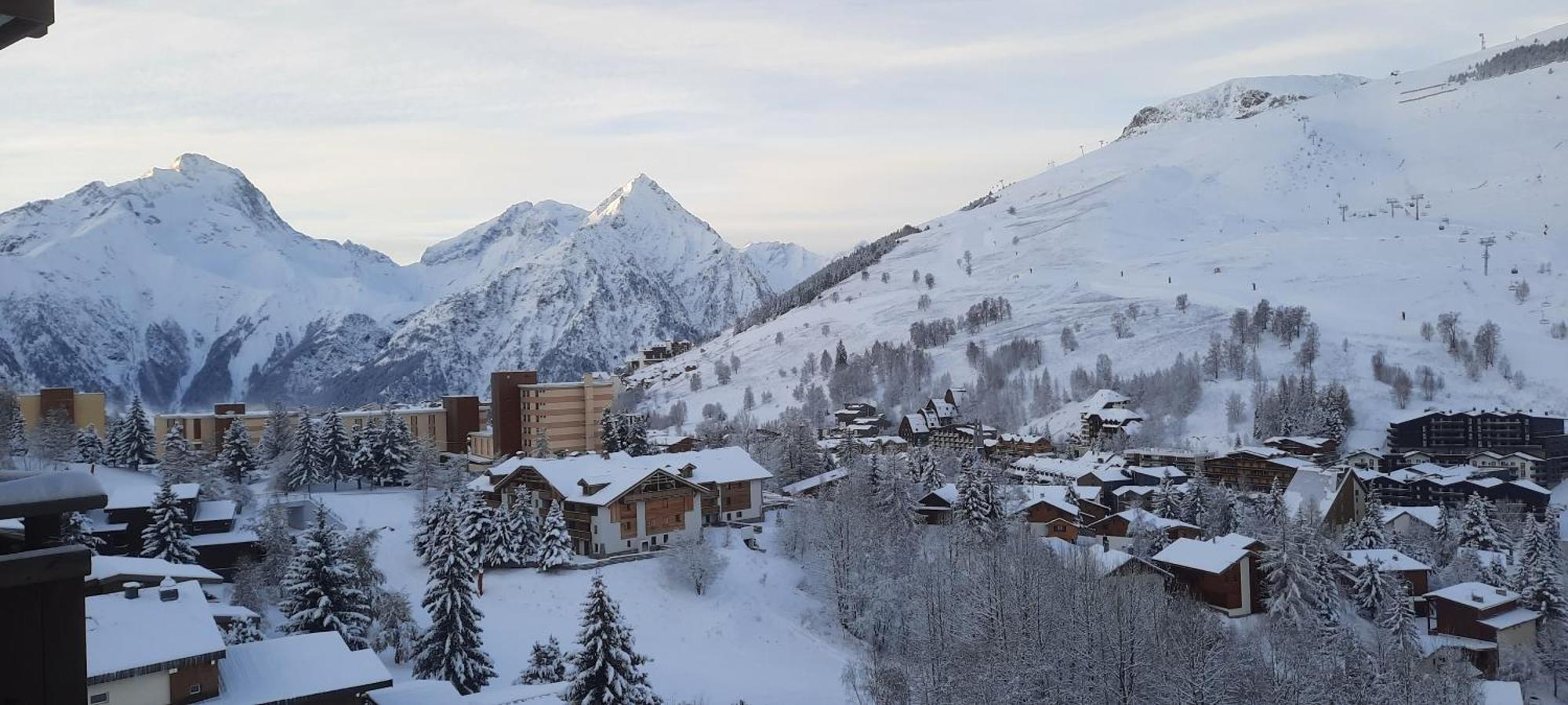 Studio Cabine 4 Pers Les2Alpes 21M² Les Deux Alpes Luaran gambar