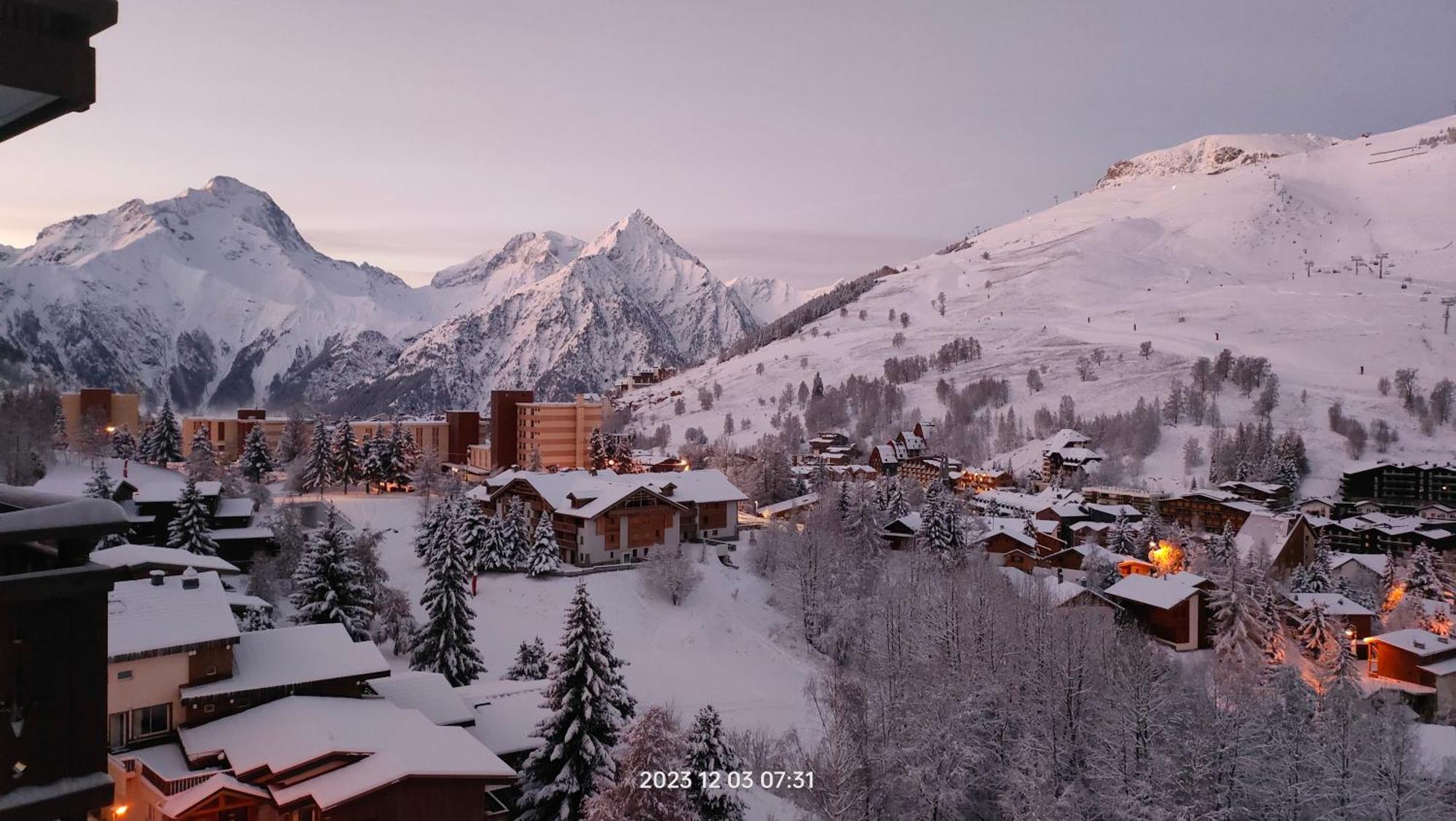 Studio Cabine 4 Pers Les2Alpes 21M² Les Deux Alpes Luaran gambar