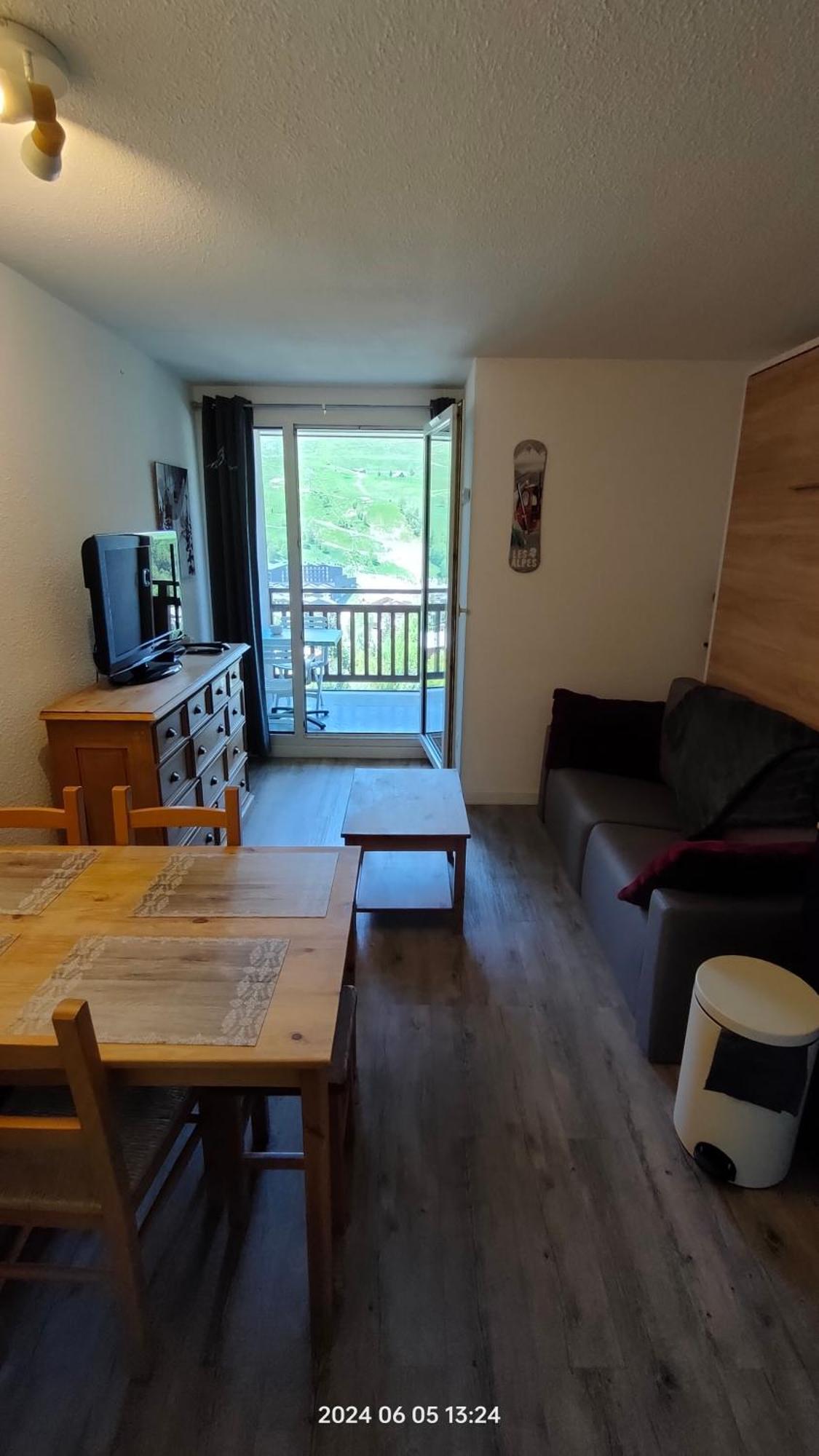 Studio Cabine 4 Pers Les2Alpes 21M² Les Deux Alpes Luaran gambar